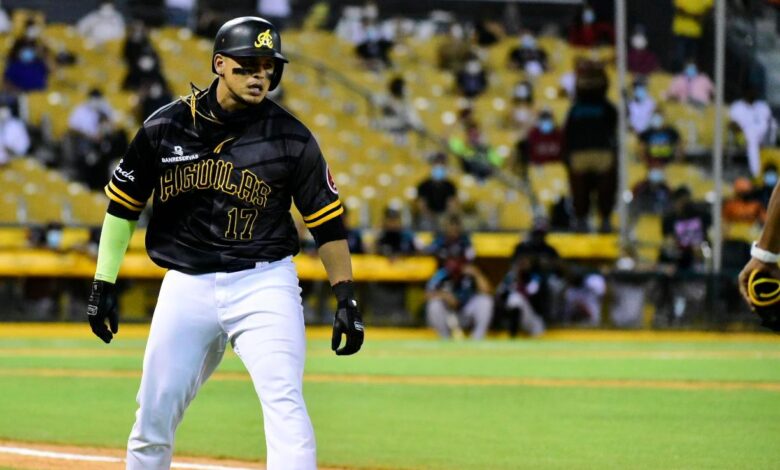 Juan Lagares volvió a ser factor en la victoria de las Aguilas